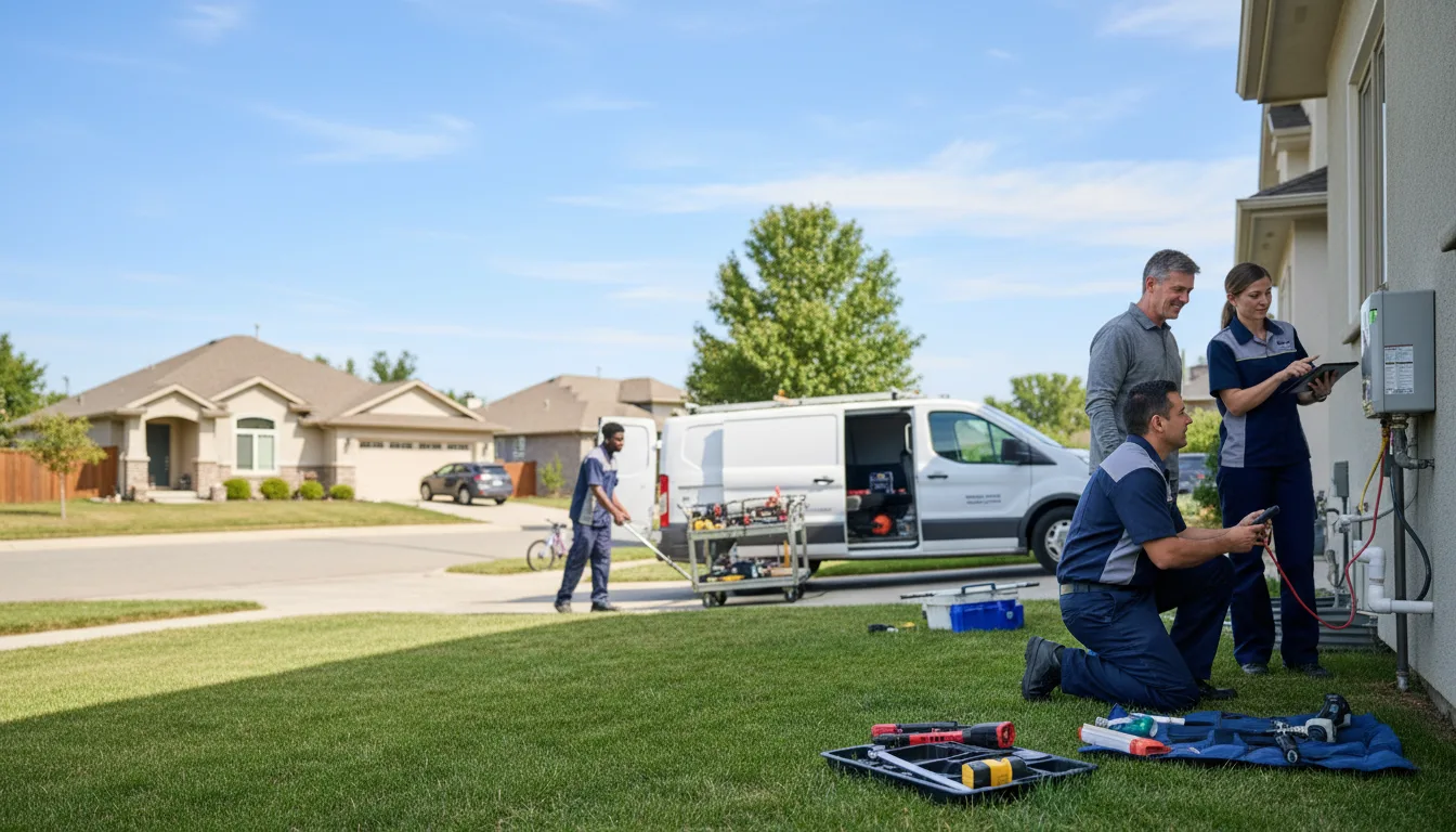 Tankless water heater service in Isleta, NM